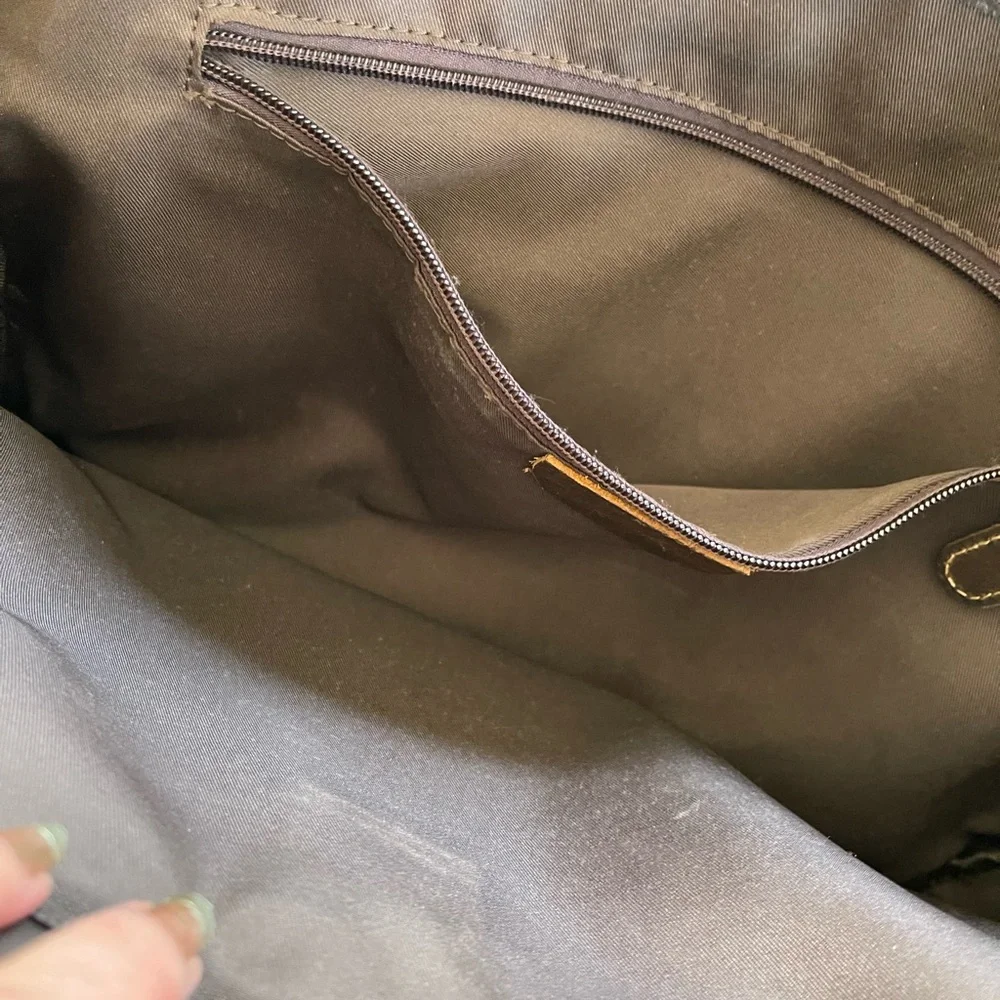 Brown Leather Men's Bag